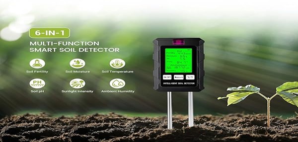 Portable soil detector